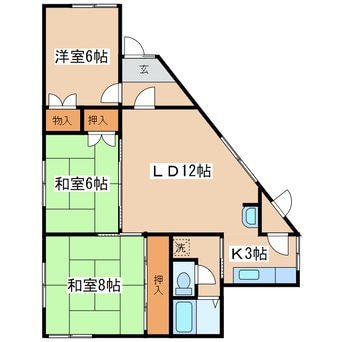 間取図 ユーハイツ