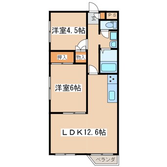 間取図 メゾン双葉