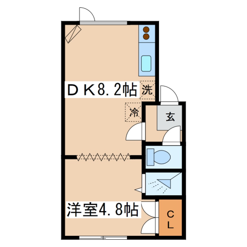 間取図 ハイム城山