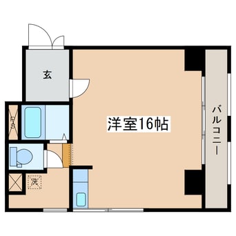 間取図 マリントピアクシロ