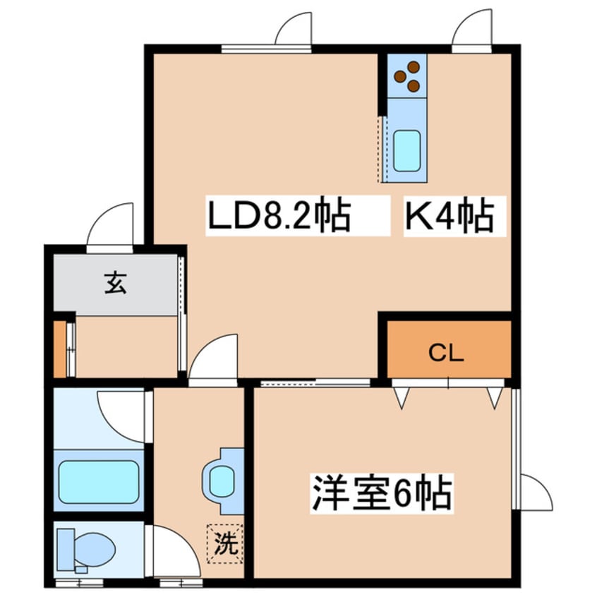 間取図 ブルーハーバー