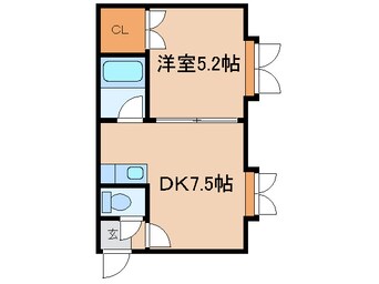 間取図 ノースキャピタルＡ