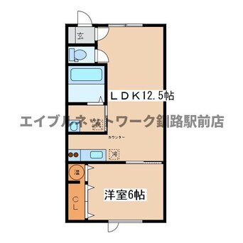 間取図 ヒルズラフォーレ