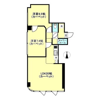間取図 クロガネビル