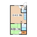 横川マンションＢの間取図