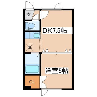 間取図 プレイスピア緑ヶ岡Ⅰ