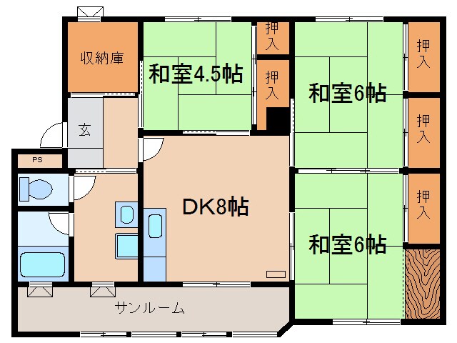 間取り図 コーポラシーヌ
