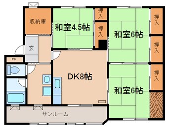 間取図 コーポラシーヌ
