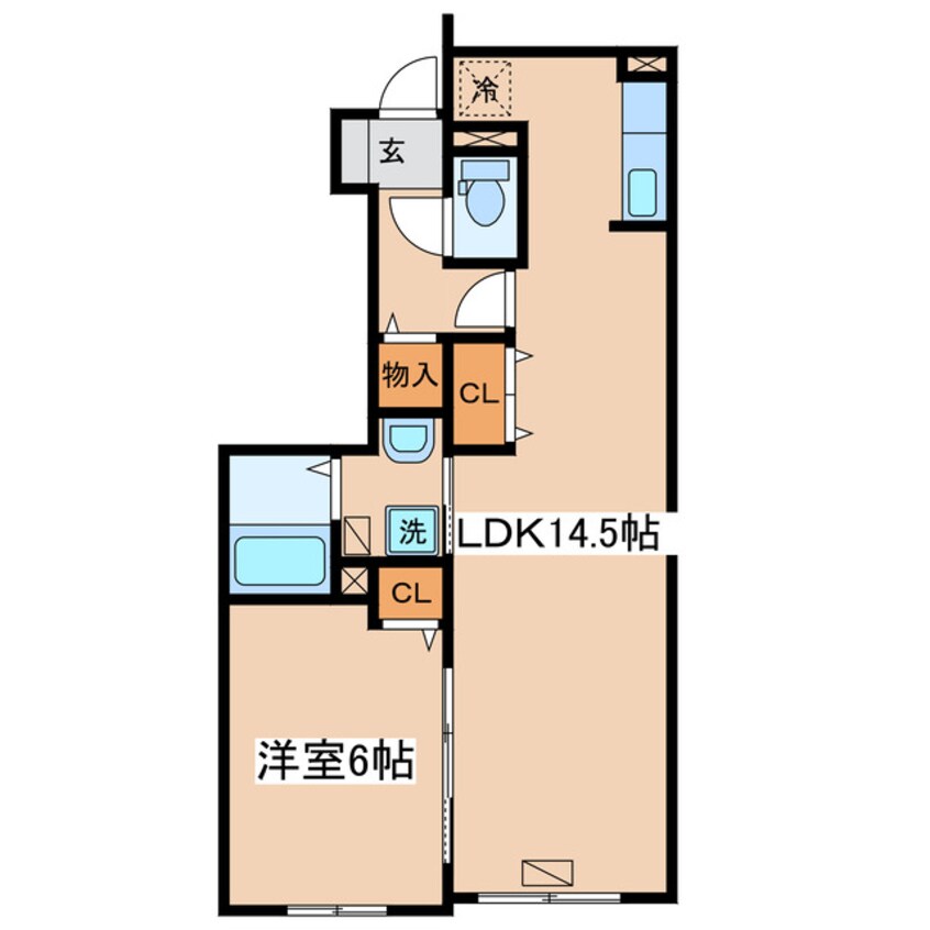 間取図 スカーレット