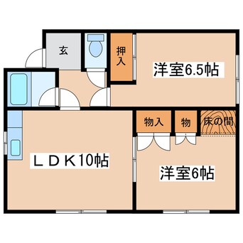 間取図 駒場町4テラスハウス