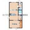 Be Loved 3 1LDKの間取り
