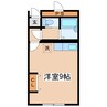 ドミールＲＡＮ 1Rの間取り