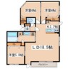 ＢＲＩＳＥ ＳＥＡＳＯＮ双葉テラス 3LDKの間取り