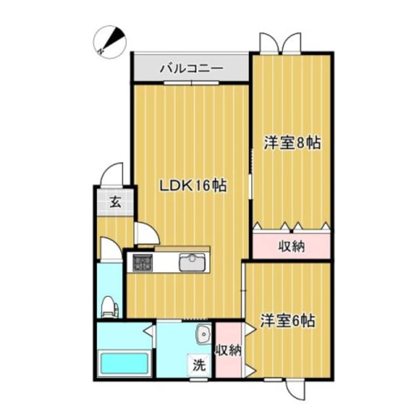 間取図 （仮称）新釧路町新築AP