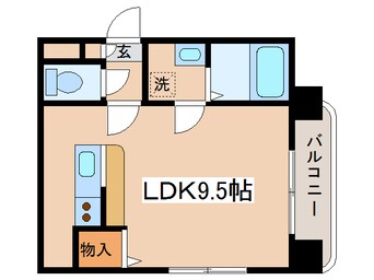 間取図 根室本線・花咲線/釧路駅 徒歩7分 6階 築35年