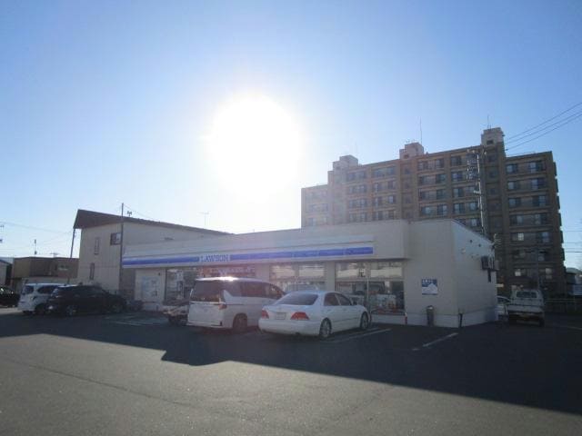 ローソン釧路浪花町店(コンビニ)まで455m 根室本線・花咲線/釧路駅 徒歩7分 6階 築35年