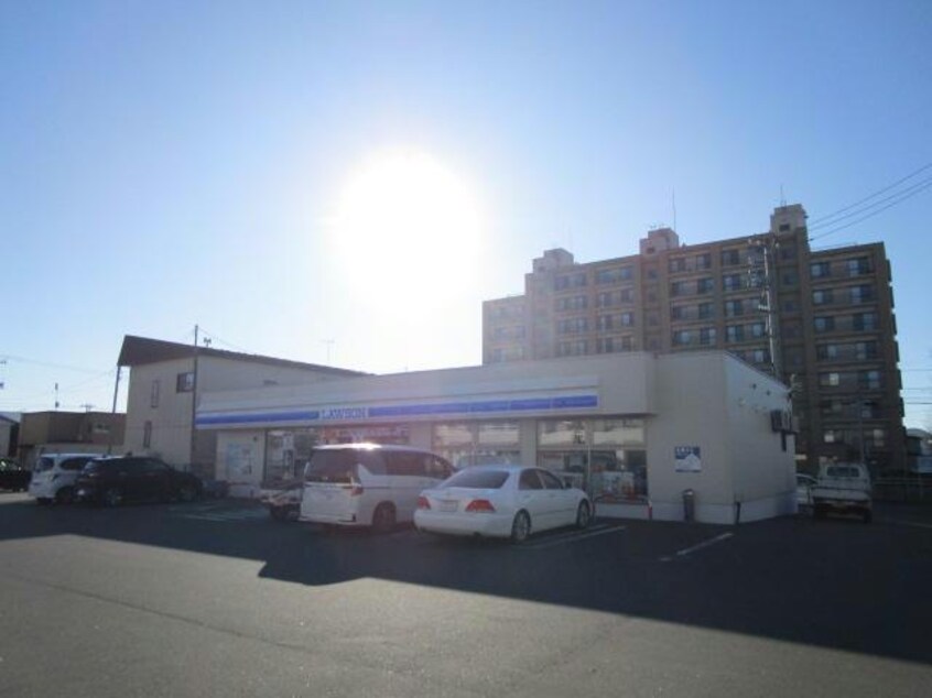 ローソン釧路浪花町店(コンビニ)まで455m 根室本線・花咲線/釧路駅 徒歩7分 6階 築35年