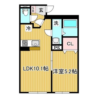 間取図 MonreveⅡ