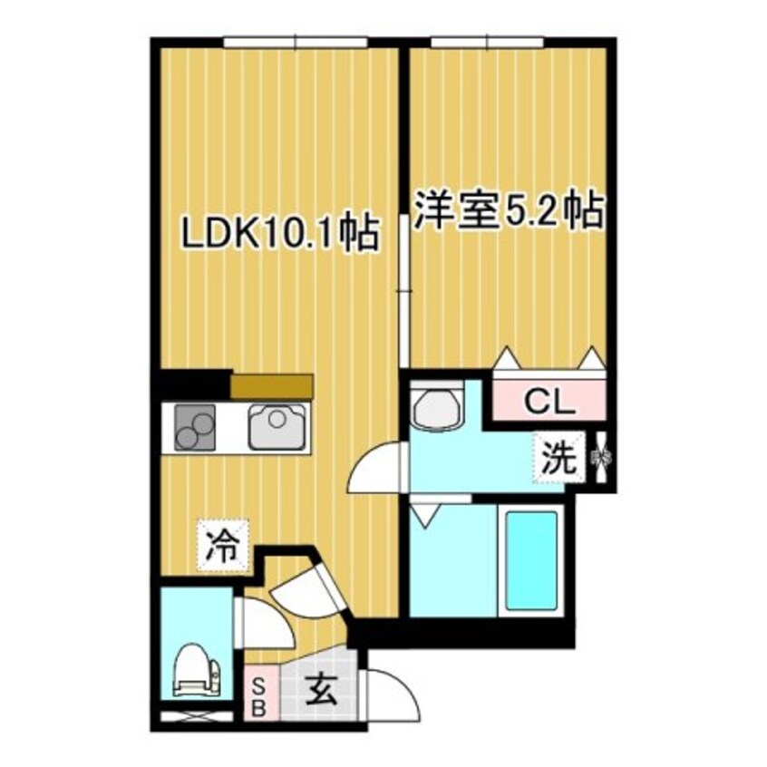 間取図 MonreveⅡ