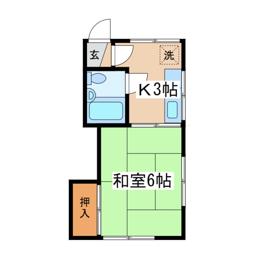 間取図 アートハイツ
