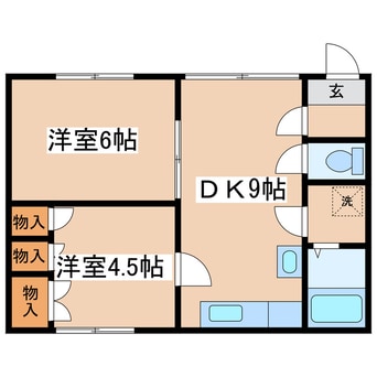 間取図 ハイツ堀川
