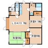 那須野マンション 3LDKの間取り