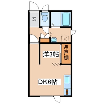 間取図 プレイスピア緑ヶ岡Ⅱ
