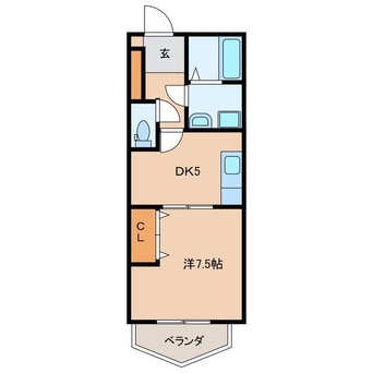 間取図 メゾンエクレール