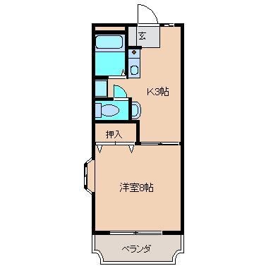 間取り図 コーポ・サンリバーサイド