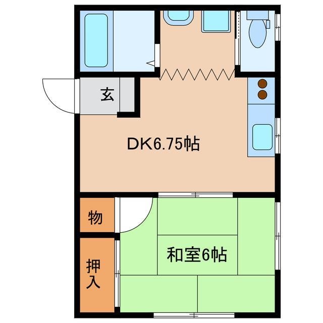 間取り図 グリーンヒルハイム