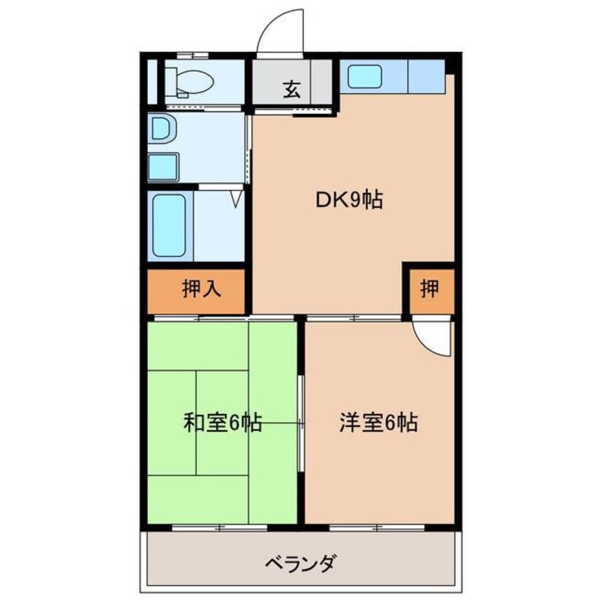 間取図 畑マンションII