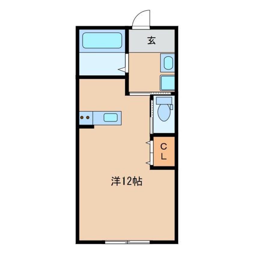 間取図 ビエナプルミエールB棟