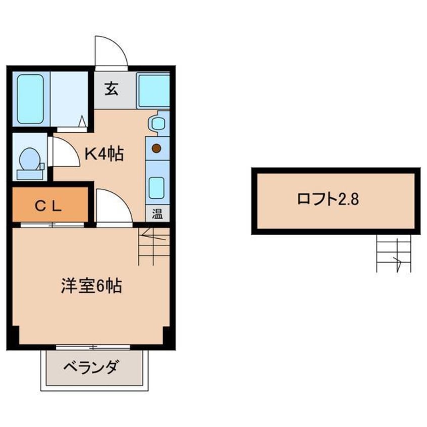 間取図 マンションプレリア