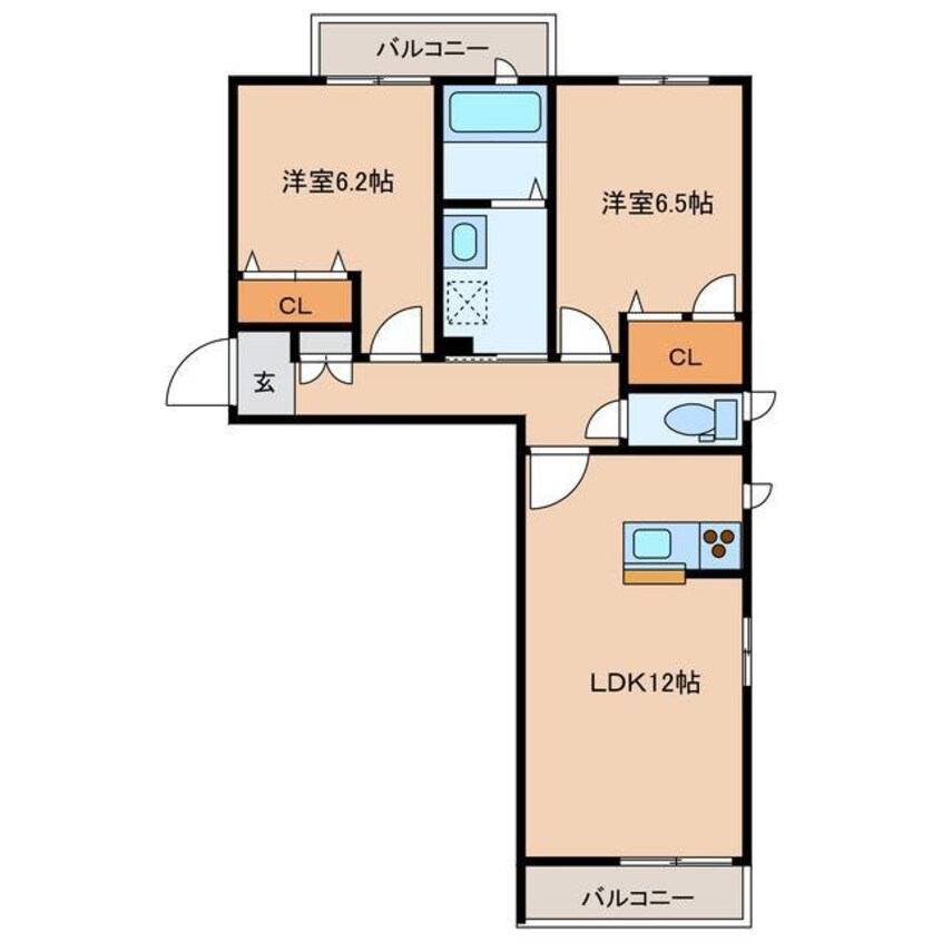 間取図 リッツハウス