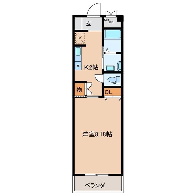 間取り図 ビエナ岡本