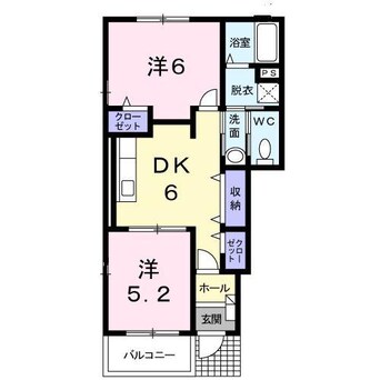 間取図 クラール　織部