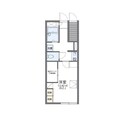 レオパレスやまとの間取図