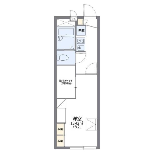 間取り図 レオパレスＴ　ＲＩＳＥ
