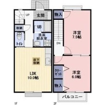 間取図 ブランシェ21