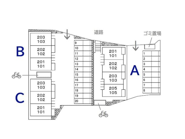  グランデ新田Ｂ