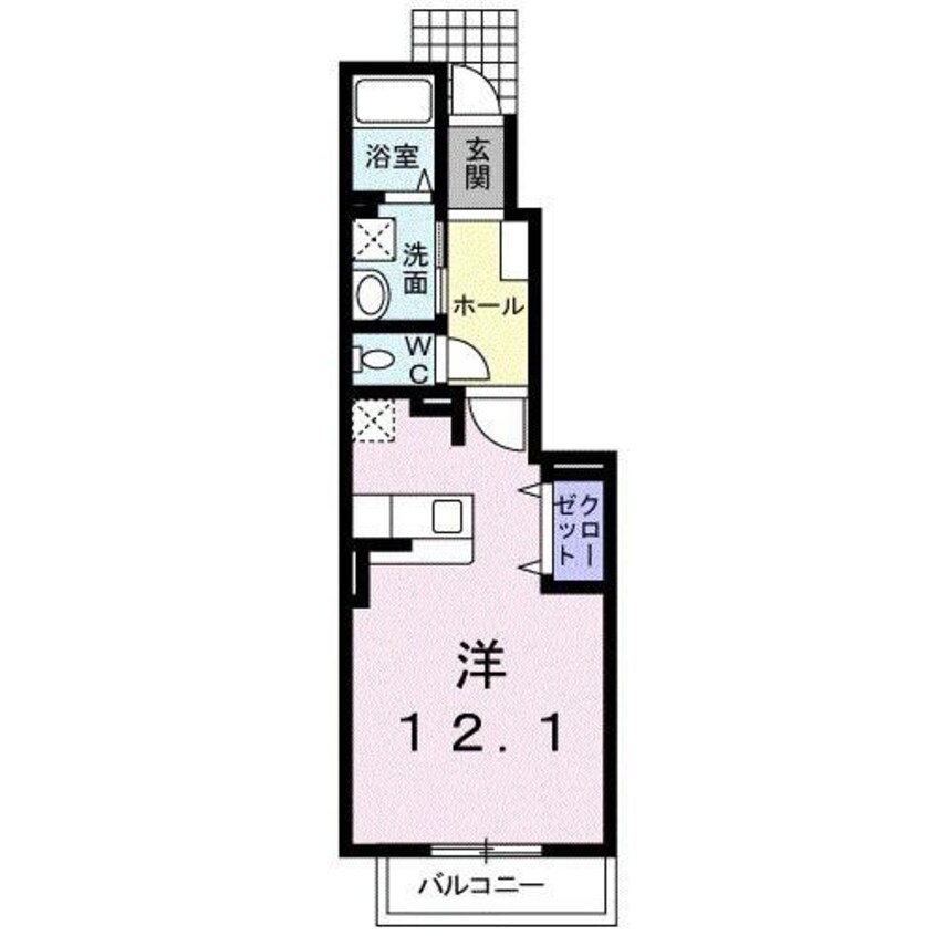 間取図 カレントＤ