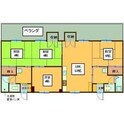 マスダアパートの間取図