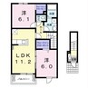 ガーデニングハウス 2LDKの間取り