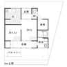 西山住宅 2Kの間取り
