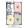 Surplus　AIM 2DKの間取り
