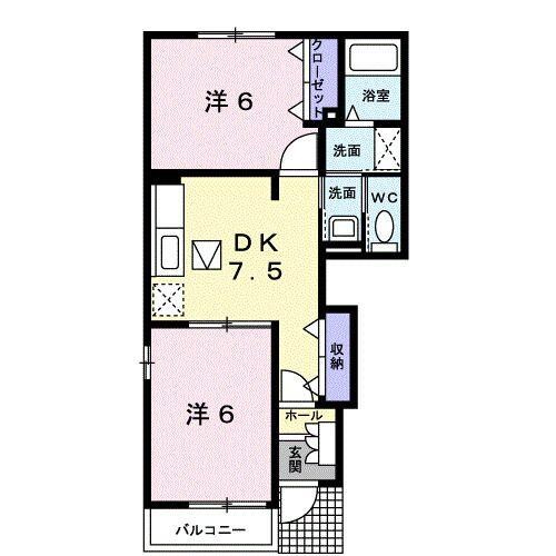 間取り図 プロムナード　Ａ