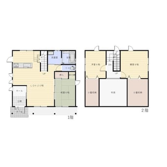 間取図 飯地町戸建