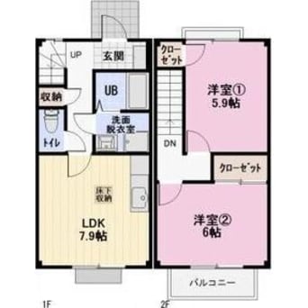 間取図 サテライト