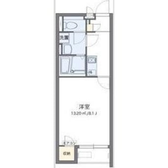 間取図 クレイノ陶元町