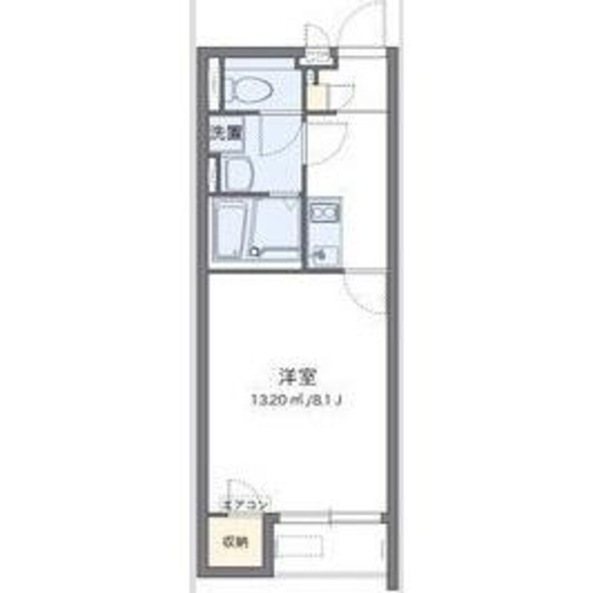 間取図 クレイノ陶元町